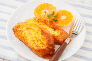 みかんのさっぱりフレンチトーストのレシピ