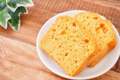 キャロットきな粉ケーキのレシピ